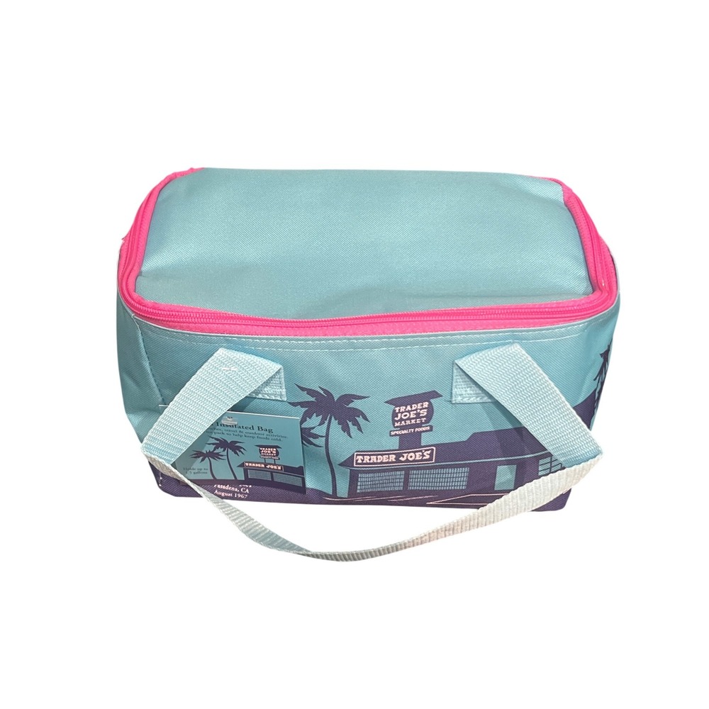 NWT Trader Joe's Storefront Mini Insulated Cooler Tote May 2026 Limited Edition